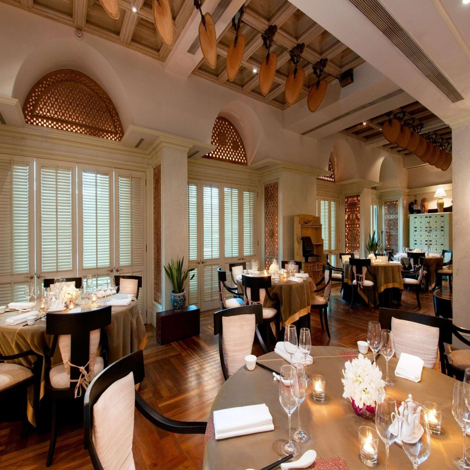 Hilton Mumbai International Airport Hotel Exterior foto Interior of the restaurant